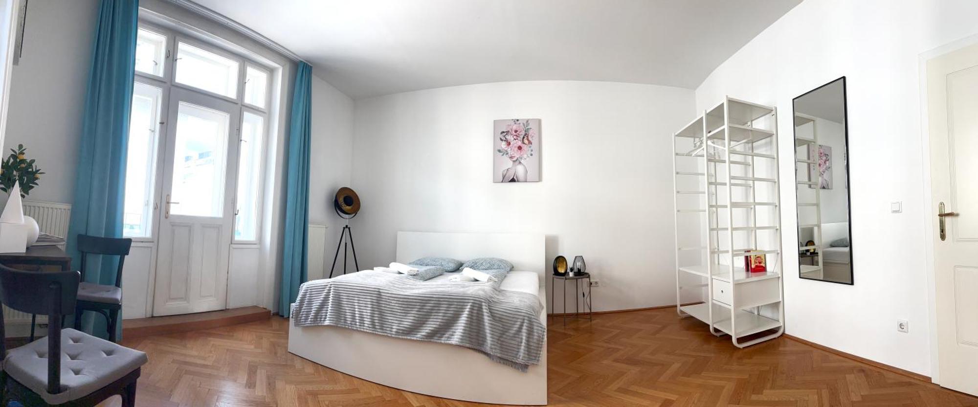 Central Mariahilfer Apartment 5 Min To The Schoenbrunn Palace And City Shopping Center Wien Exteriör bild